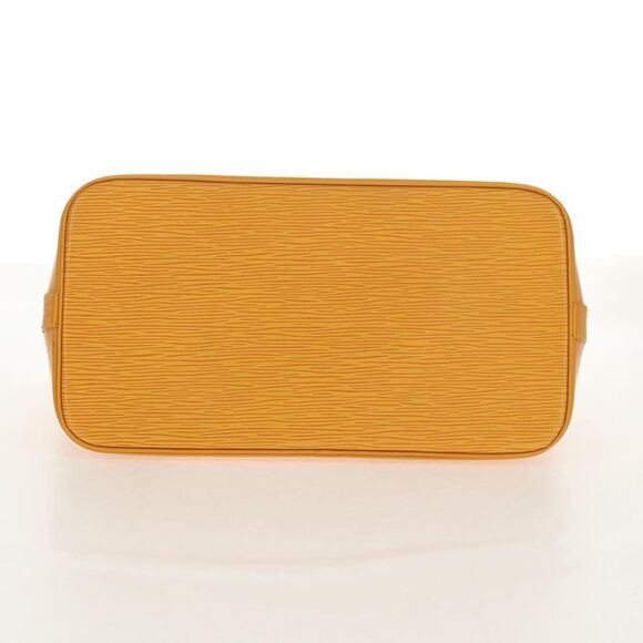 Louis Vuitton Alma Handbag Epi Leather Yellow Leather Handbag (Pre-Owned) - Picture 15 of 16